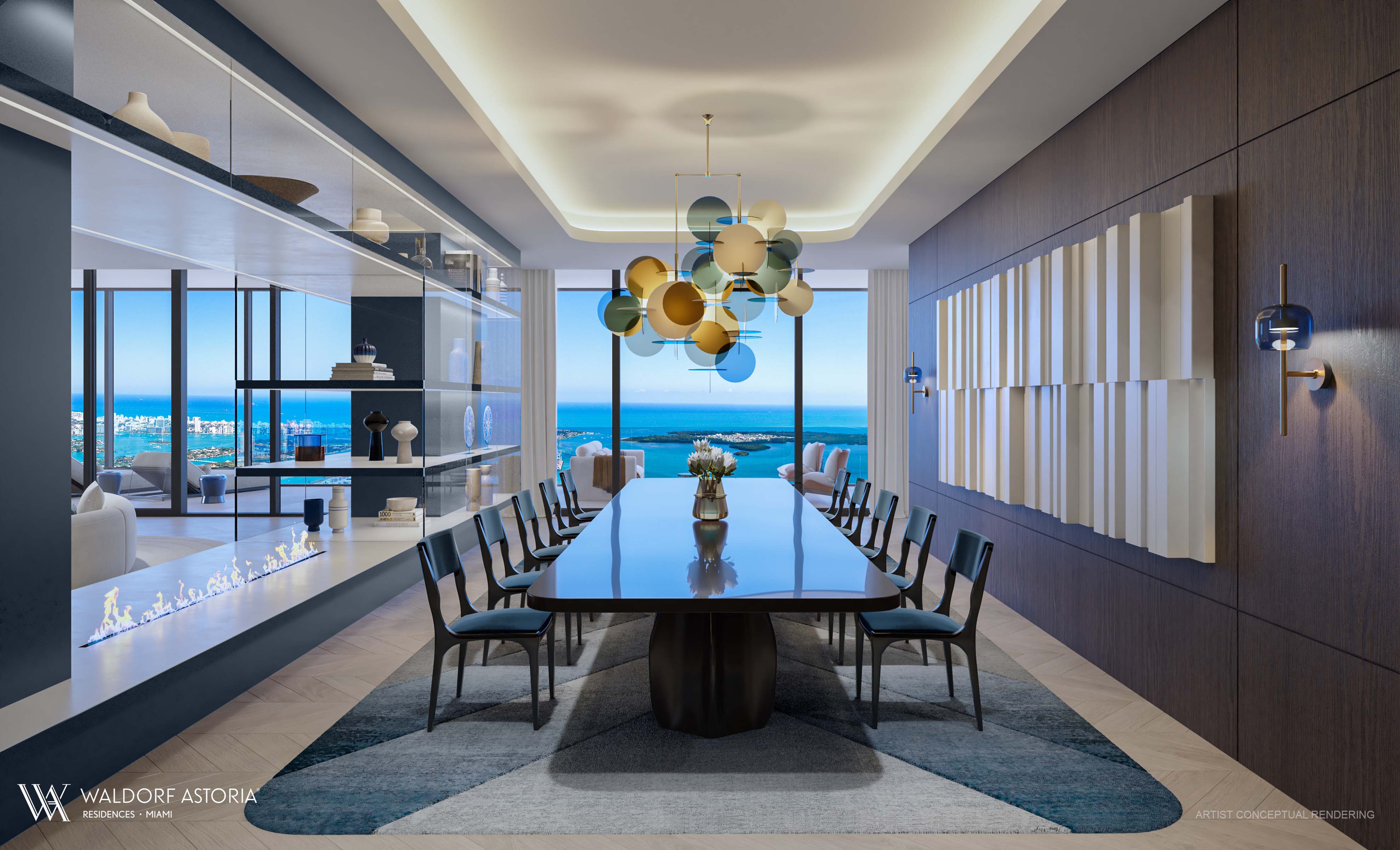 Penthouse dining